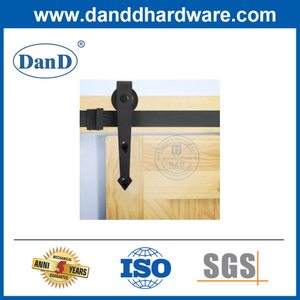 Sliding Rail Barn Door Hardware American Style Push-Pull Vintage Arrow Shaped-DDBD017