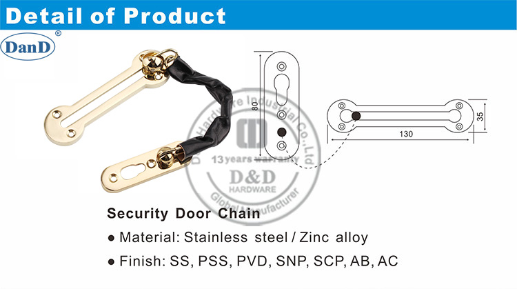 Gold Chain Latch