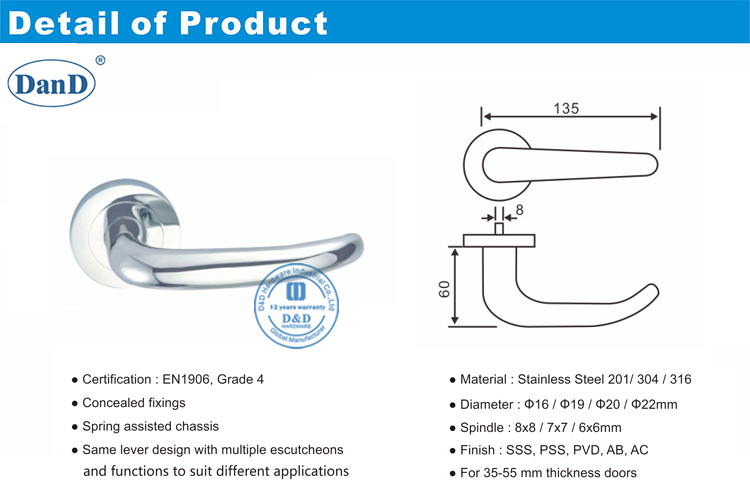 External Door Handles-D and D Hardware