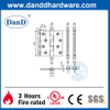 Solid Brass Double Ball Bearing Steeple Tip Door Hinge-DDBH002