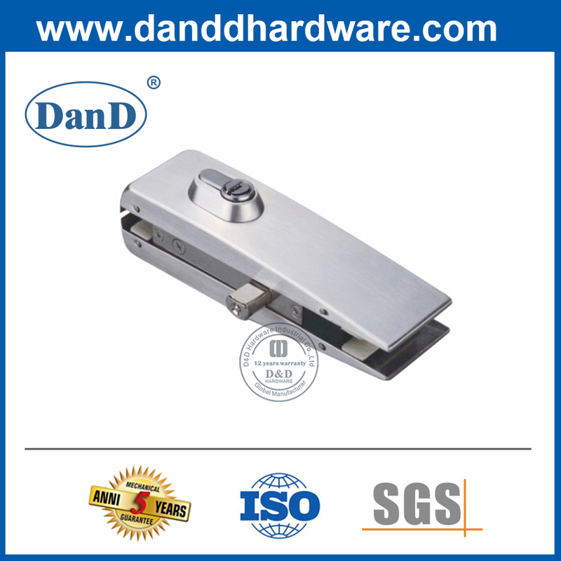 Stainless Steel External Glass Door Patch Fitting Lock-DDPT010