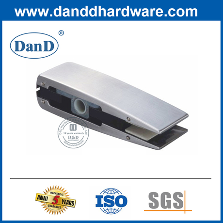 SUS304 High Quality Top Patch Fitting for Double Glass Door-DDPT007