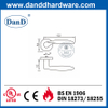 Stainless Steel 304 Round Rosette Door Handle for Metal Door-DDSH026