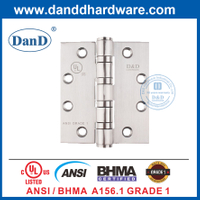 UL ANSI Grade 1 Stainless Steel 304 Silver Fire Heavy Door Hinge-DDSS001-ANSI-1