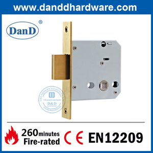 Solid Stainless Steel 304 Deadbolt Lock Body for Toilet Door-DDML029-B