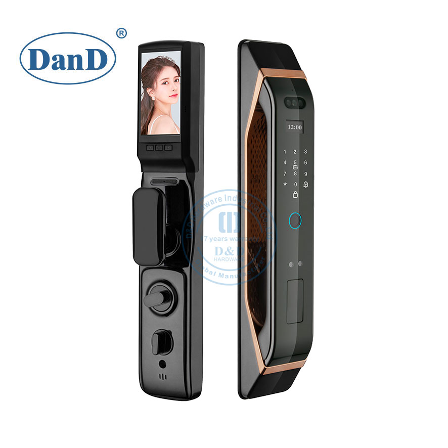 3D Facial Recognition Password Electronic Smart Fingerprint Lock for Doors-DDFL310