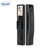 Mortise Digital Fingerprint 3D Face Recognition Video Smart Door Lock-DDFL047