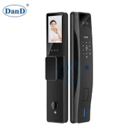 Mortise Digital Fingerprint 3D Face Recognition Video Smart Door Lock-DDFL047