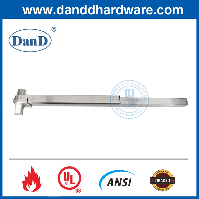 ANSI SUS304 Door Hardware UL Fire Rated Panic Bars Exit Lock Device-DDPD003