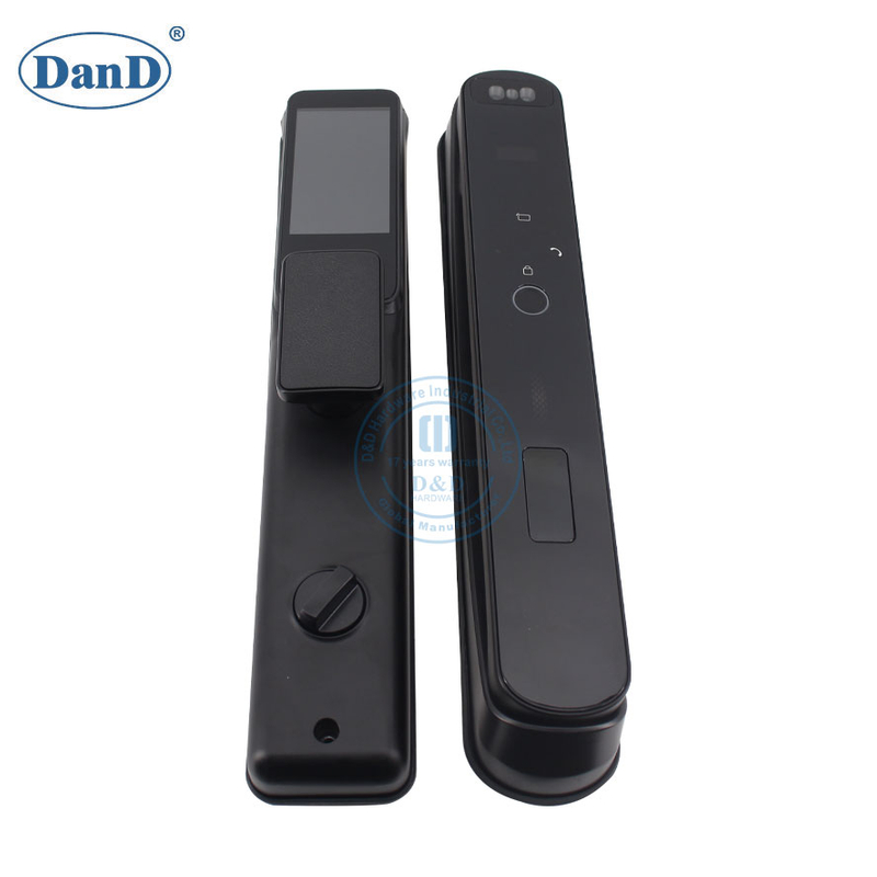 Security Hardware Fingerprint Password Smart Viewer Electronic Front Door Lock-DDFL112