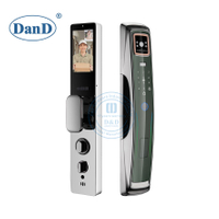 Digital Card Safe Electronic Fingerprint Remote Control Smart Door Lock with Camera-DDFL307