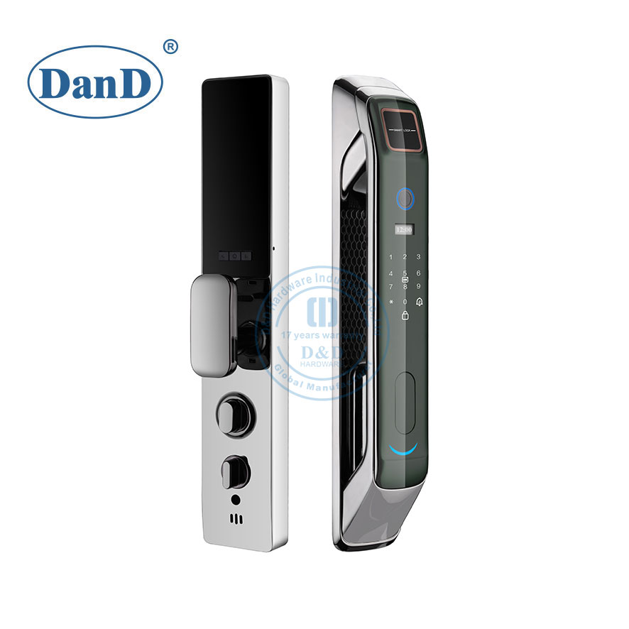 Security Digital Smart House Lock Biometric Fingerprint Password Door Lock with Camera-DDFL304