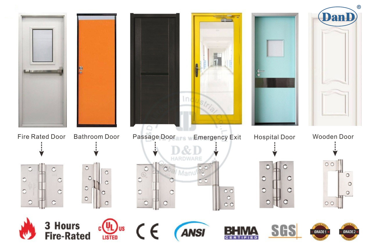 How to correctly select and install door hinges 04