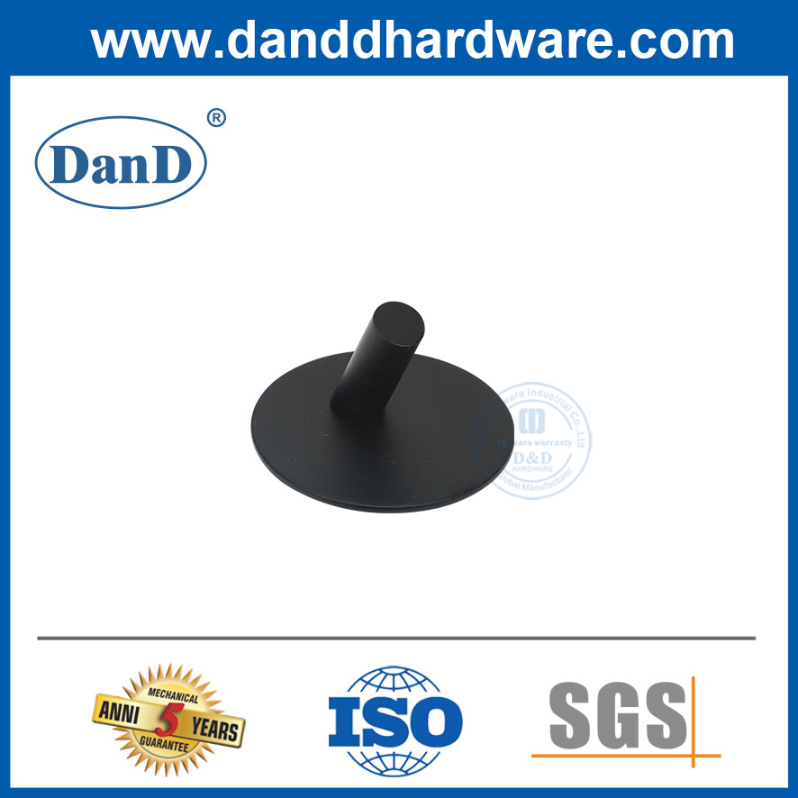 Clothes Hooks Shower Wall Hooks Matte Black Coat Hooks Coat Hangers for Wall-DDTC017