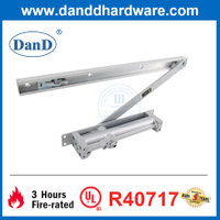 Adjustable Spring Aluminum Alloy Concealed Fireproof Overhead Door Closer with UL Certificate-DDDC055