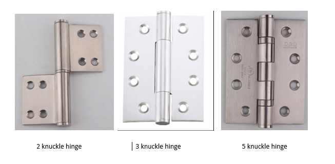 Conventional hinges with Doors -D and D Hardware