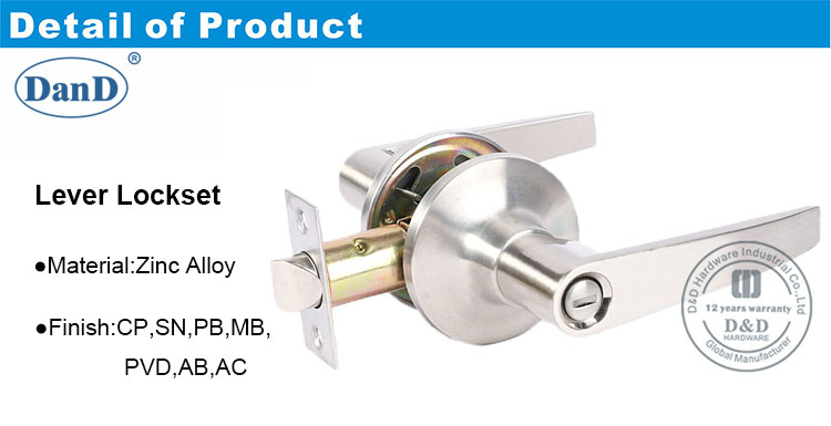 Entrance Lockset-DDLK016-D and D Hardware