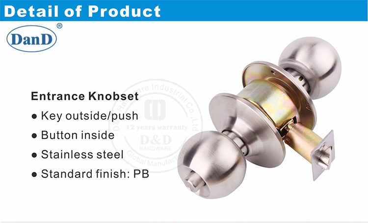 Wooden&nbsp;Door&nbsp;Lockset-D and D Hardware