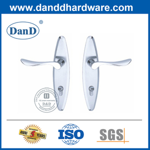 SS304 Modern Lever Handle with Plate Design-DDLP002