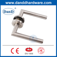 EN1906 Grade 4 Euro Market Stainless Steel Silver Door Handles-DDTH003