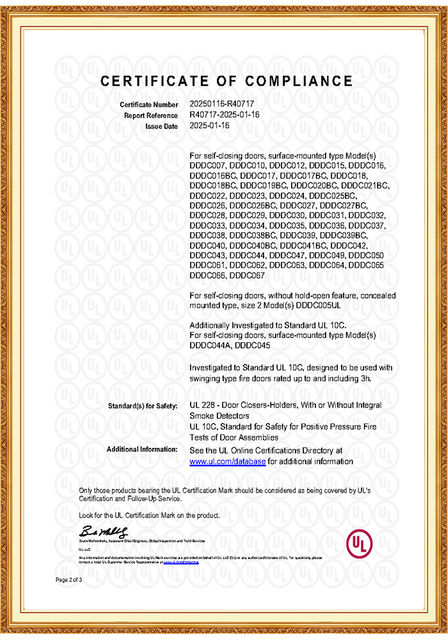 UL door closer 2