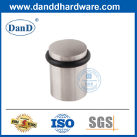 Stainless Steel Rubber Door Stopper for Apartment Wooden Door-DDDS011