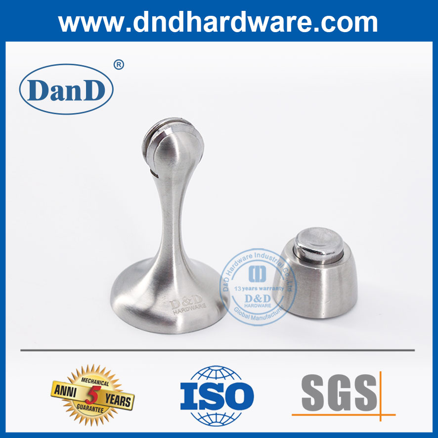 Modern Design Bedroom Stainless Steel Zinc Alloy Magnetic Door Stop Holder-DDDS027