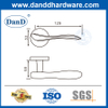 Unique Door Handles Solid Lever Satin Stainless Steel Fancy Door Handles-DDSH014