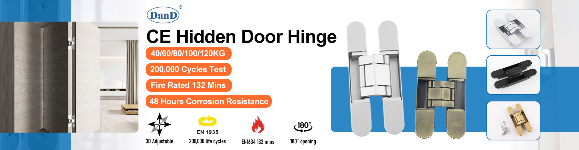 Adjustable Concealed Hinge