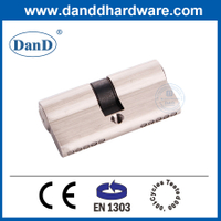 EN1303 High Security Solid Brass Euro Profile Commercial Lock Cylinder-DDLC003-60mm-SN