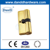 Polished Brass BS EN1303 Solid Brass Mortise Lock Cylinders-DDLC003-70mm-PB