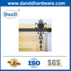Black Vintage Barn Door Hardware Track Sliding Door Hardware Rail Braided Lift Rail Slide Track-DDBD016