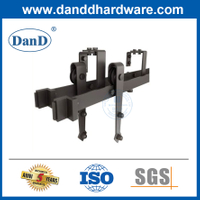 Barn Door Hardware Rail Classic Double Track Bypass Double Door Move Back Door Double Track Kit-DDBD024