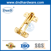 Gold Plated Zinc Alloy Security Door Guard for Bedroom Door-DDDG001