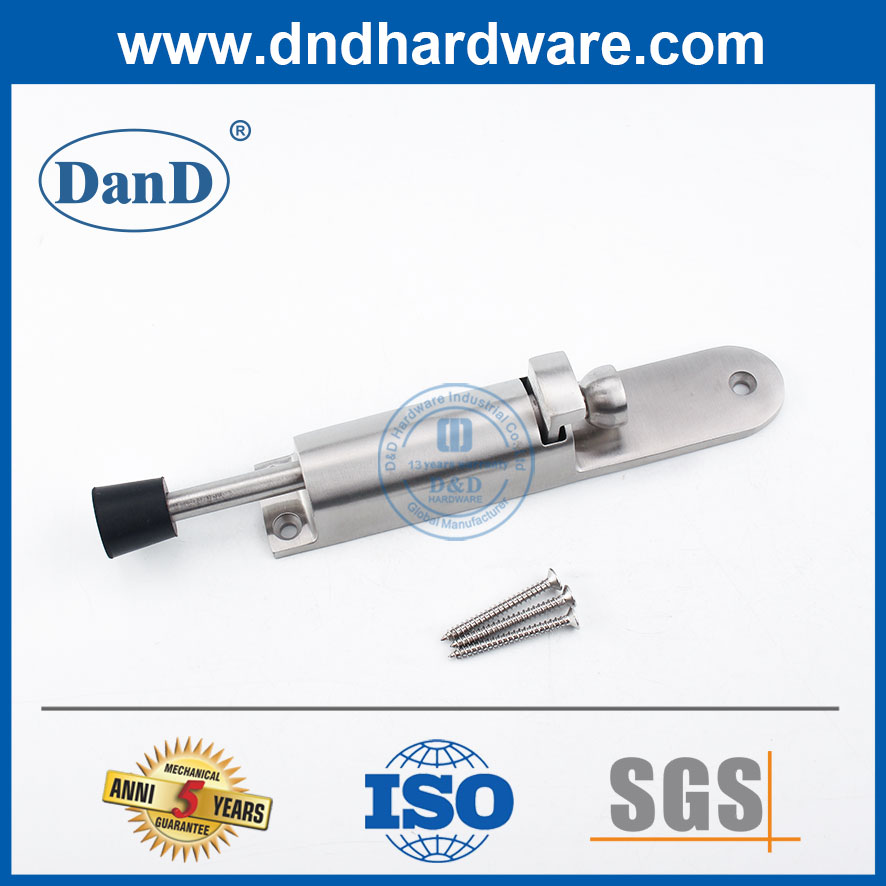 Stainless Steel Door Type Holder Spring Foot Operated Door Stopper-DDDS034