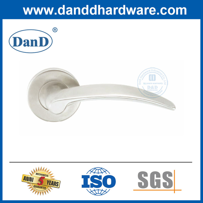 Door Handles Stainless Steel 304 Entry Door Lever Lock Handle-DDSH027