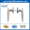 Popular Simple Design Modern Stainless Steel Front Door Lever Handle on Rosette-DDSH021