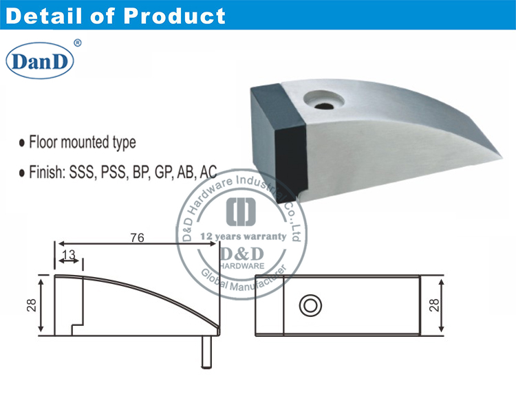 Outdoor Door Stop-D and D Hardware