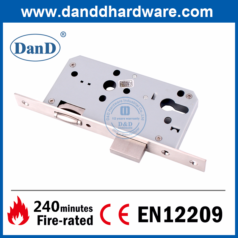 Stainless Steel 304 Euro Style Roller Bolt Dead Door Lock-DDML010