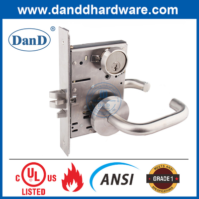 Stainless Steel Mortise Front Door Lock, For Security