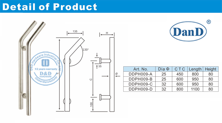 Entrance Door Pull Handles-D&nbsp;and&nbsp;D&nbsp;Hardware