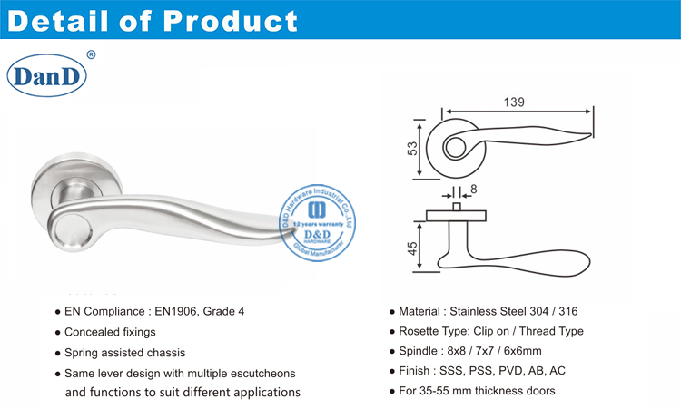 Front Door Handle-D and D Hardware