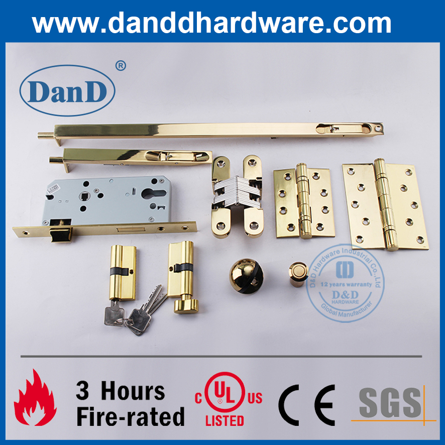 Stainless Steel Key Outside Door Knob Lock for Storeroom Door-DDLK002