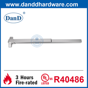 UL Listed Rim Type Fire Exit Device Touch Bar Steel Panic Bar-DDPD003