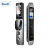 Facial Recognition Fingerprint Passcode Card Wifi Smart Door Locks-DDFL059