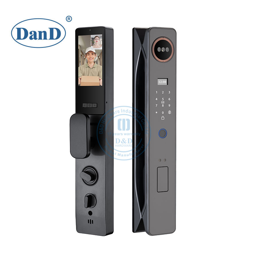 Front Door Electronic Keypad Deadbolt Keyless Digital Card Commercial Door Smart Lock-DDFL318