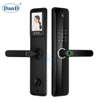 Aluminium Alloy Card Lock System Digital Electronic Fingerprint Smart Door Lock-DDFL007