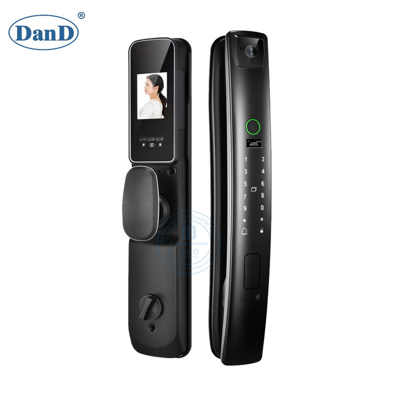 Smart Security Camera Finger Print Password Touch Keypad Door Lock Manufacturer-DDFL019