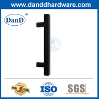 Stainless Steel Black Metal Pull Handles Glass Door Handles for Sale-DDPH033
