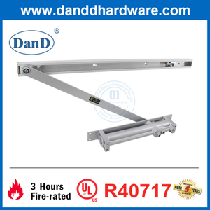 Aluminium Light Duty Concealed UL Adjustable Residential Overhead Door Closer-DDDC054